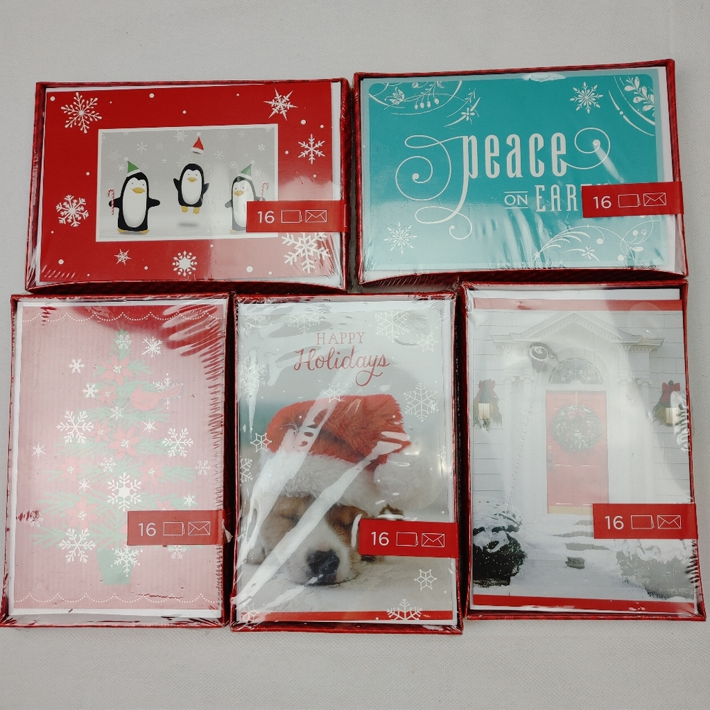 Lot of 80 Christmas Cards
